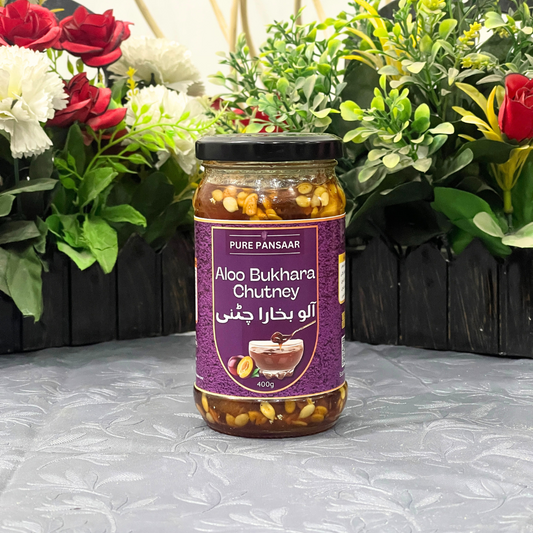 Homemade Aloo Bukhara Chutney
